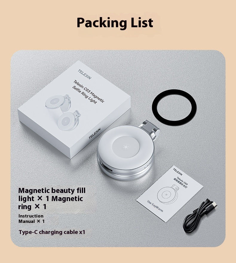 MagniGlow™ Pocket Selfie Light